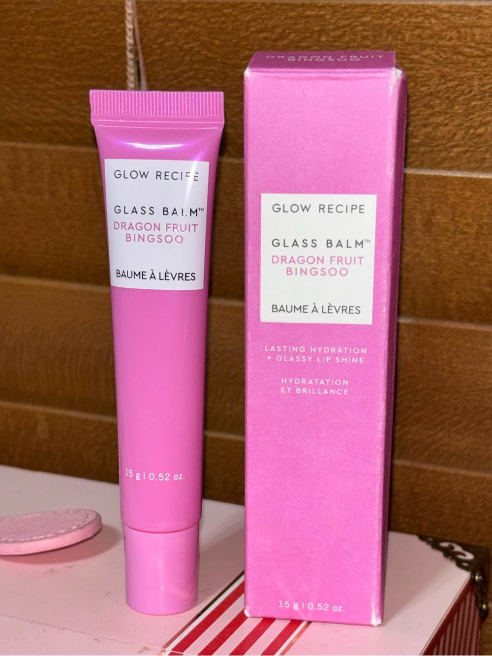 Glow Recipe Glass Balm Dragon Fruit Bingsoo Lip Balm